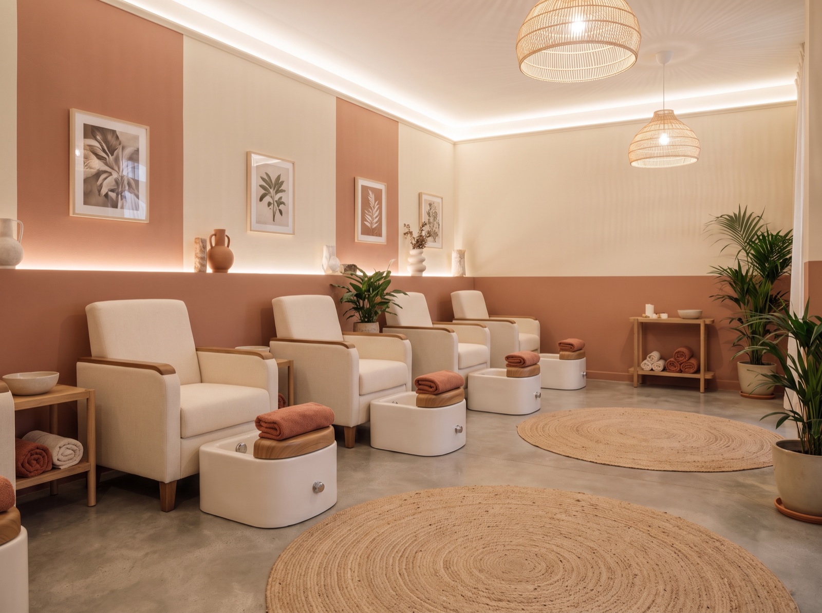 The interior of T.A. Nails